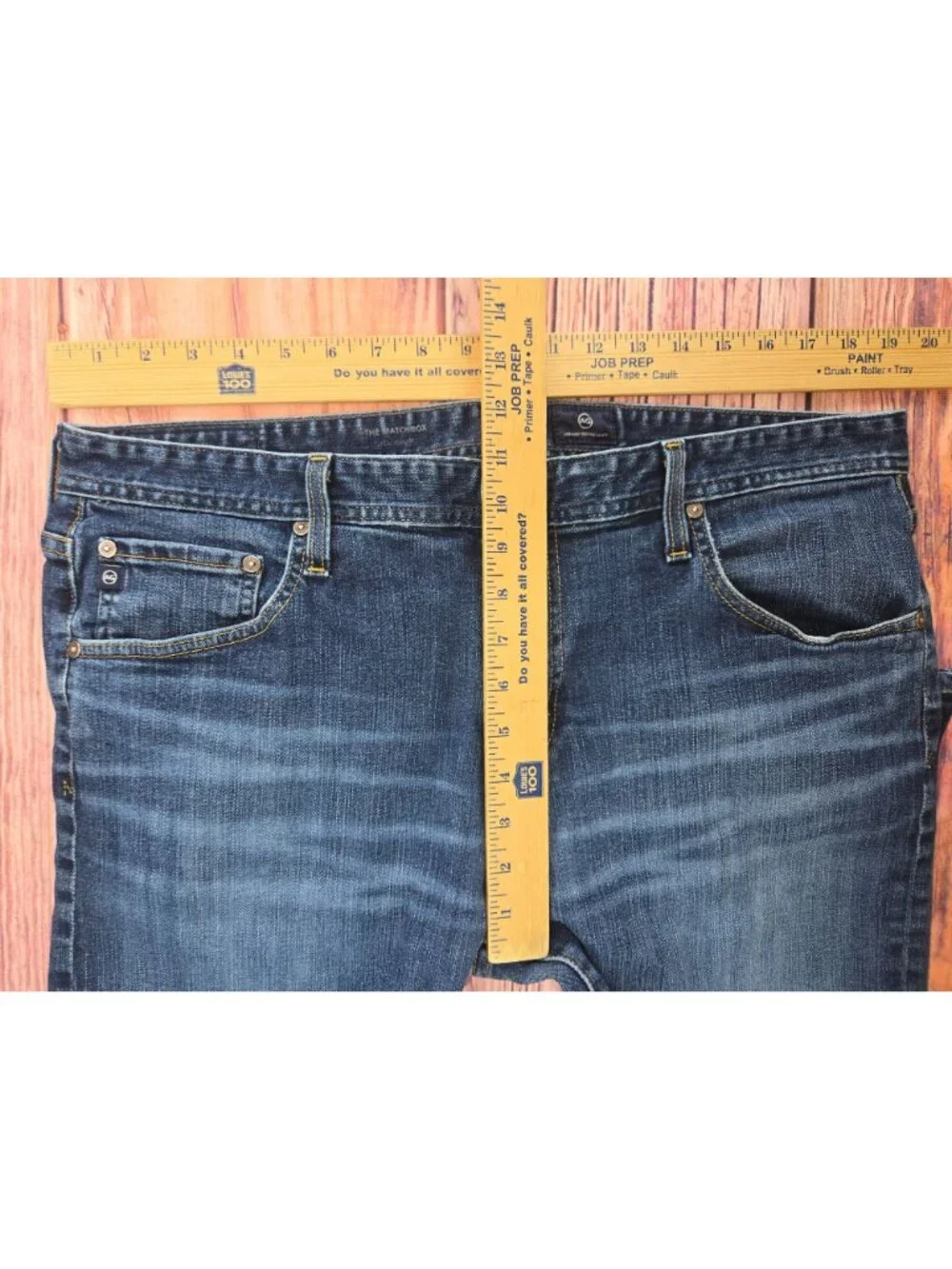 AG Adriano Goldschmied Matchbox Straight Jeans Size 38x32